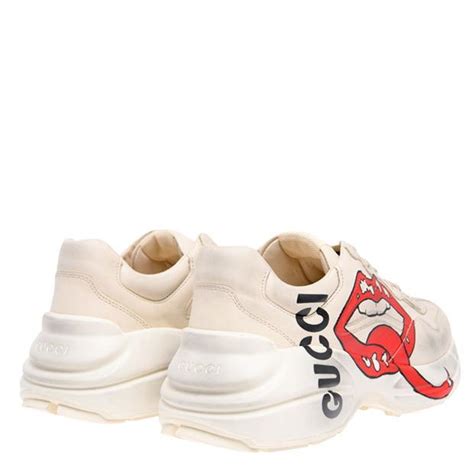 gucci rhyton tongue sneakers|gucci rhyton sneaker sale.